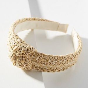 NWOT Anthropologie Rattan Headband